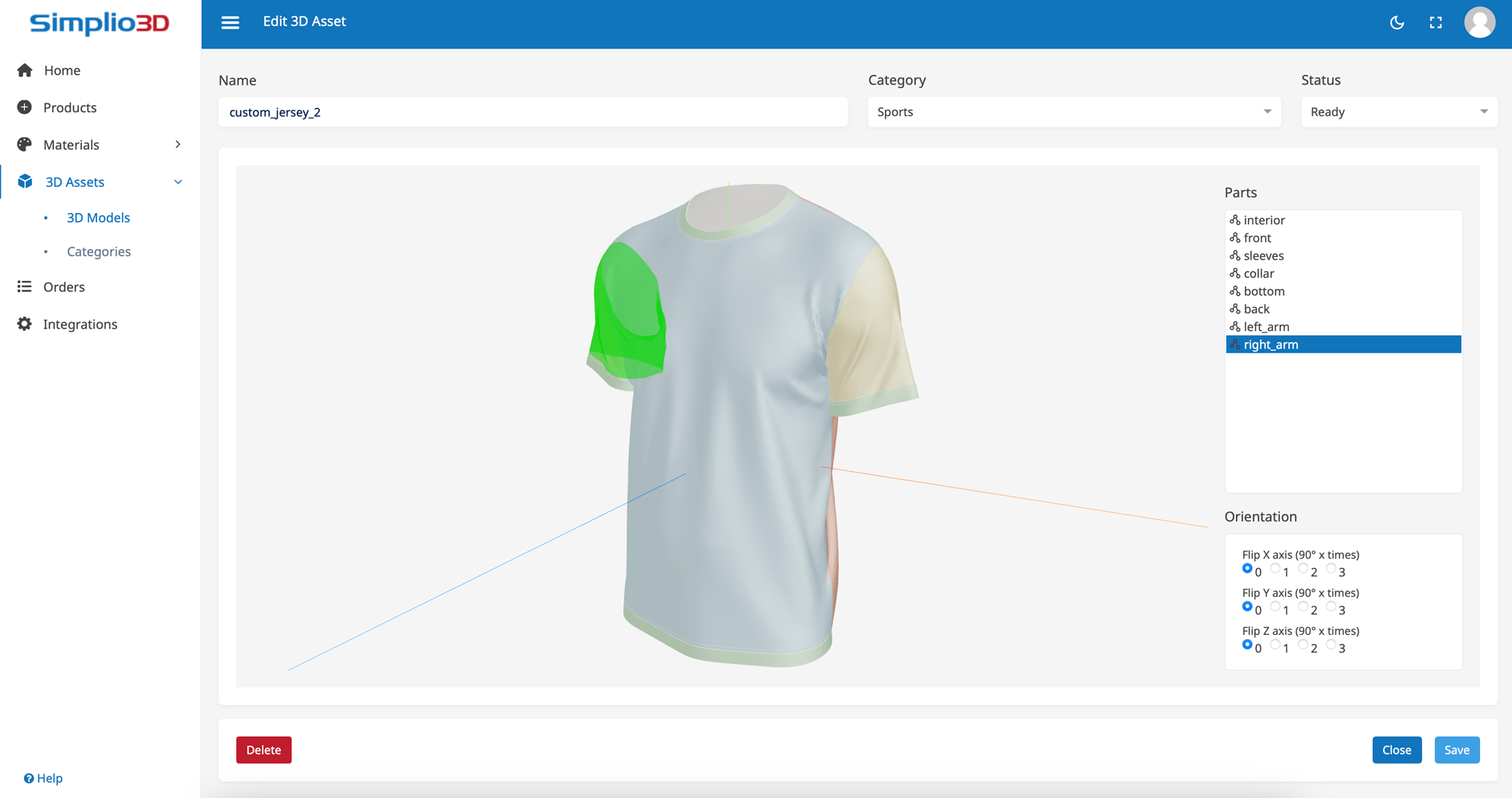 Jersey Configurator